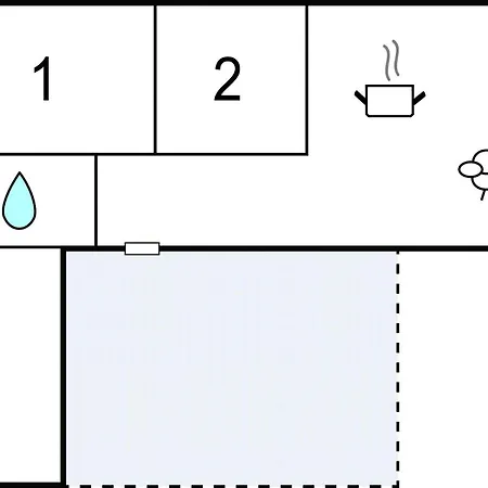 2 Bedroom Beautiful In بيت للعطل Hemmet